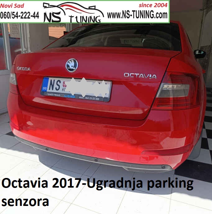 parking senzori novi sad ugradnja skoda octavia 2015 2016 2017  auto servis  ns tuning